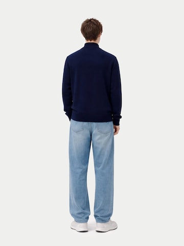Giacchetta 'Men's Essential Full-Zip Cashmere Cardigan' di GOBI Cashmere in blu