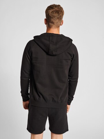 Hummel Zip-Up Hoodie in Black