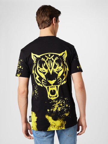 T-Shirt 'Tiger' Plein Sport en noir