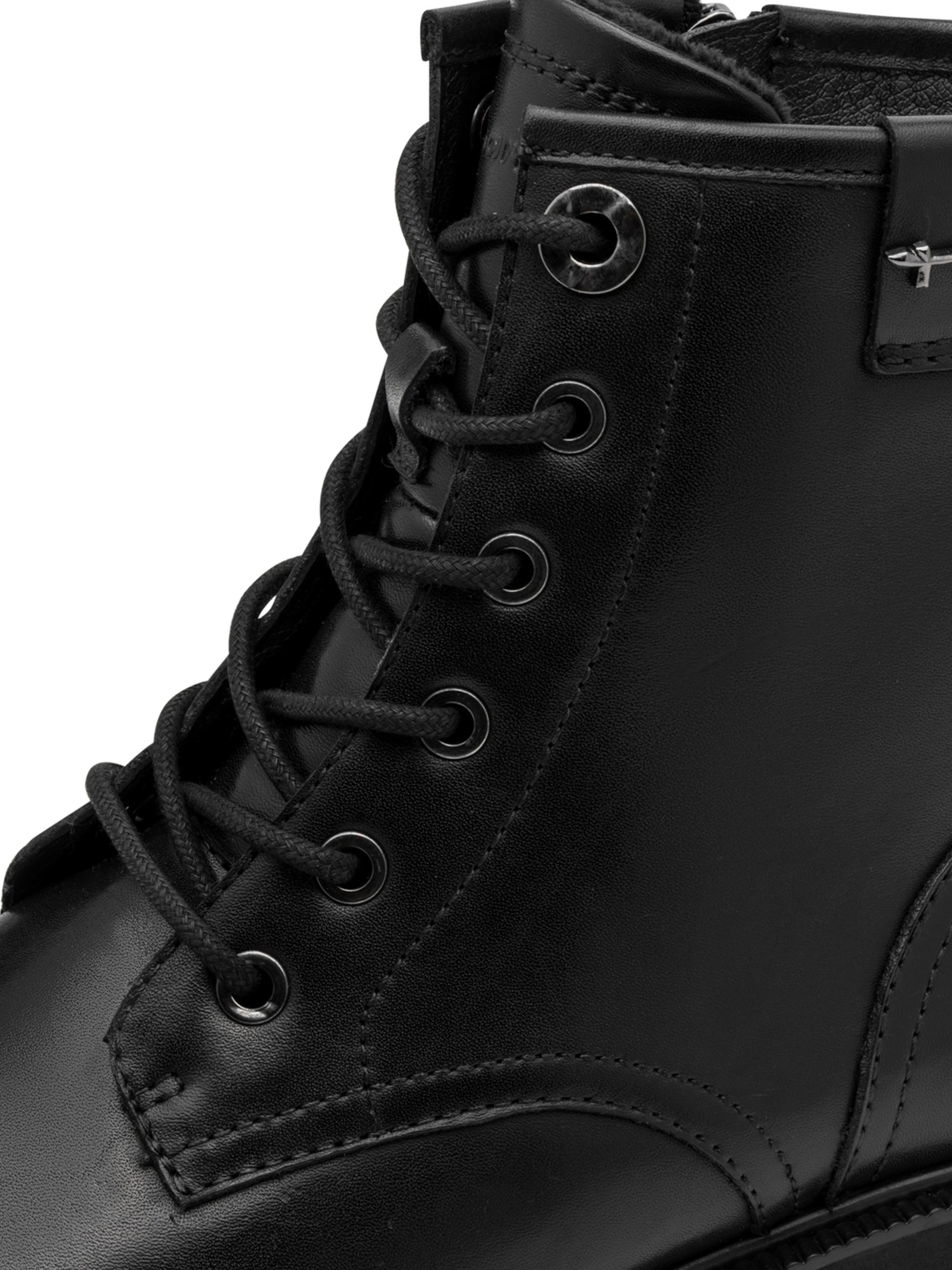 Stivaletto stringato di Tamaris in nero