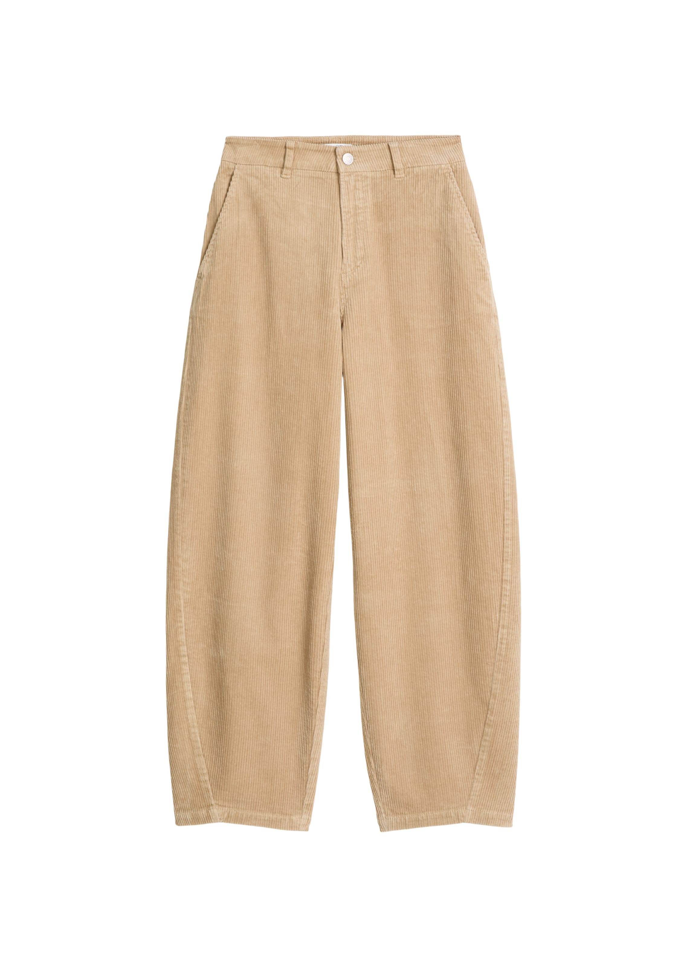 Marc O'Polo DENIM Trousers 'Airin ' in Beige: front