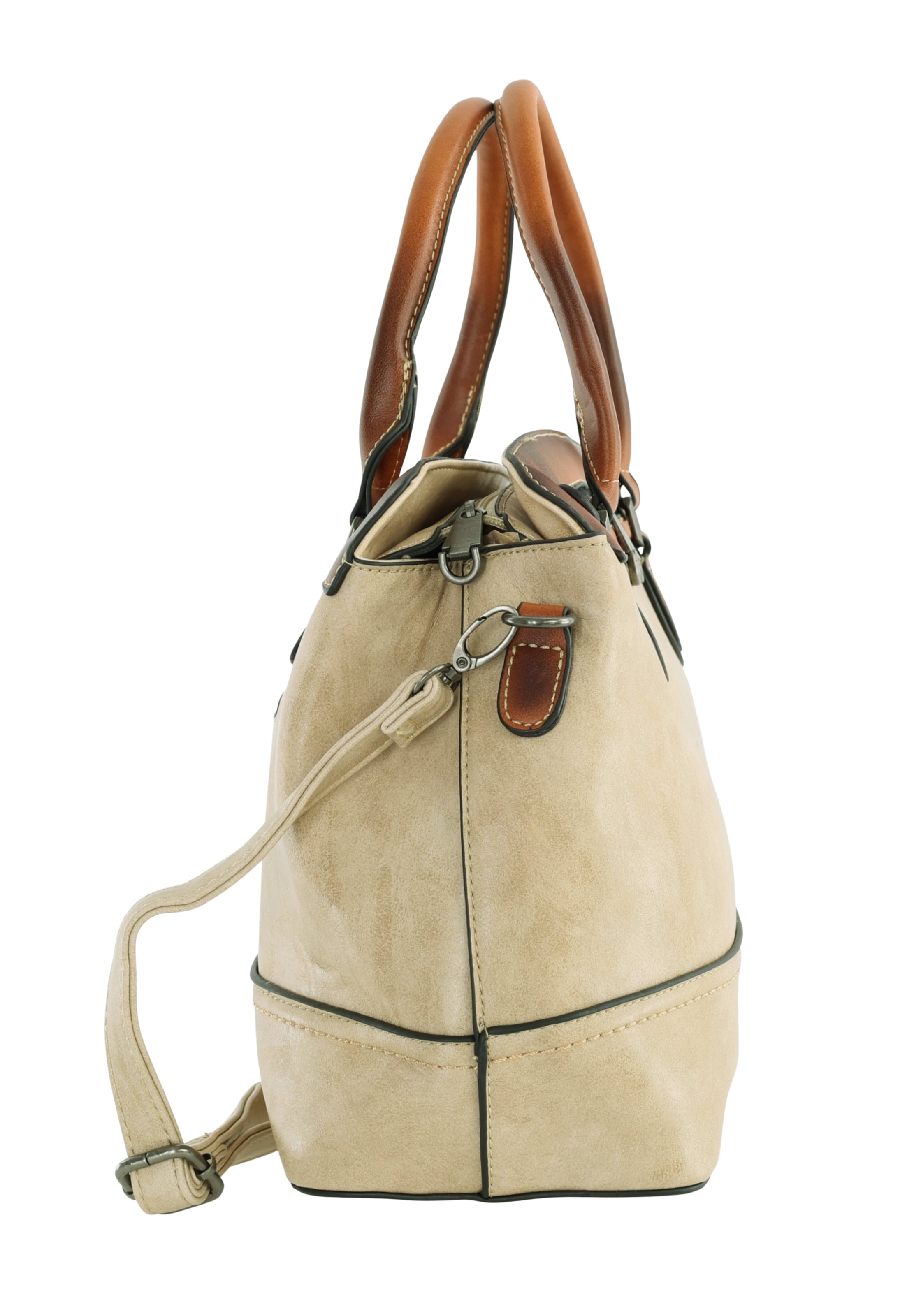 HARPA Shoulder Bag 'VALERA' in Beige