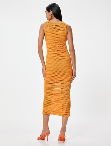 Koton Knit dress in Orange
