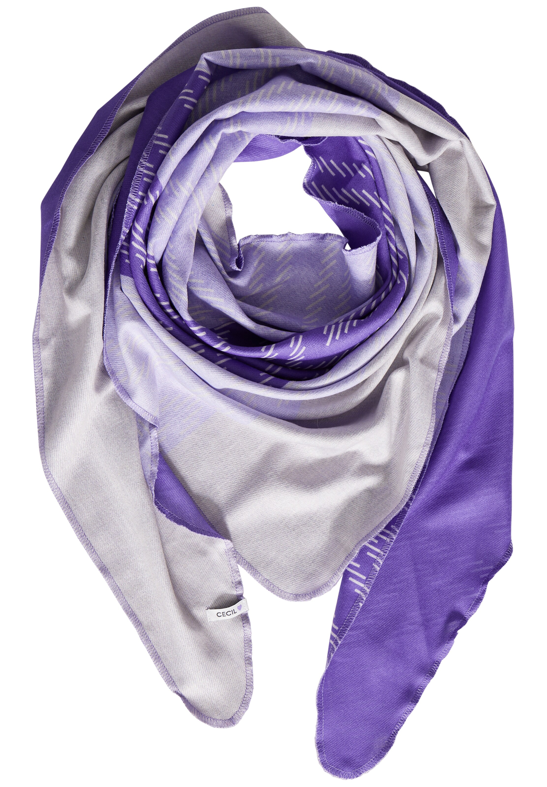 CECIL Wrap in Purple: front