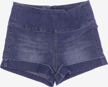 PIECES Shorts in XS in Blue: front
