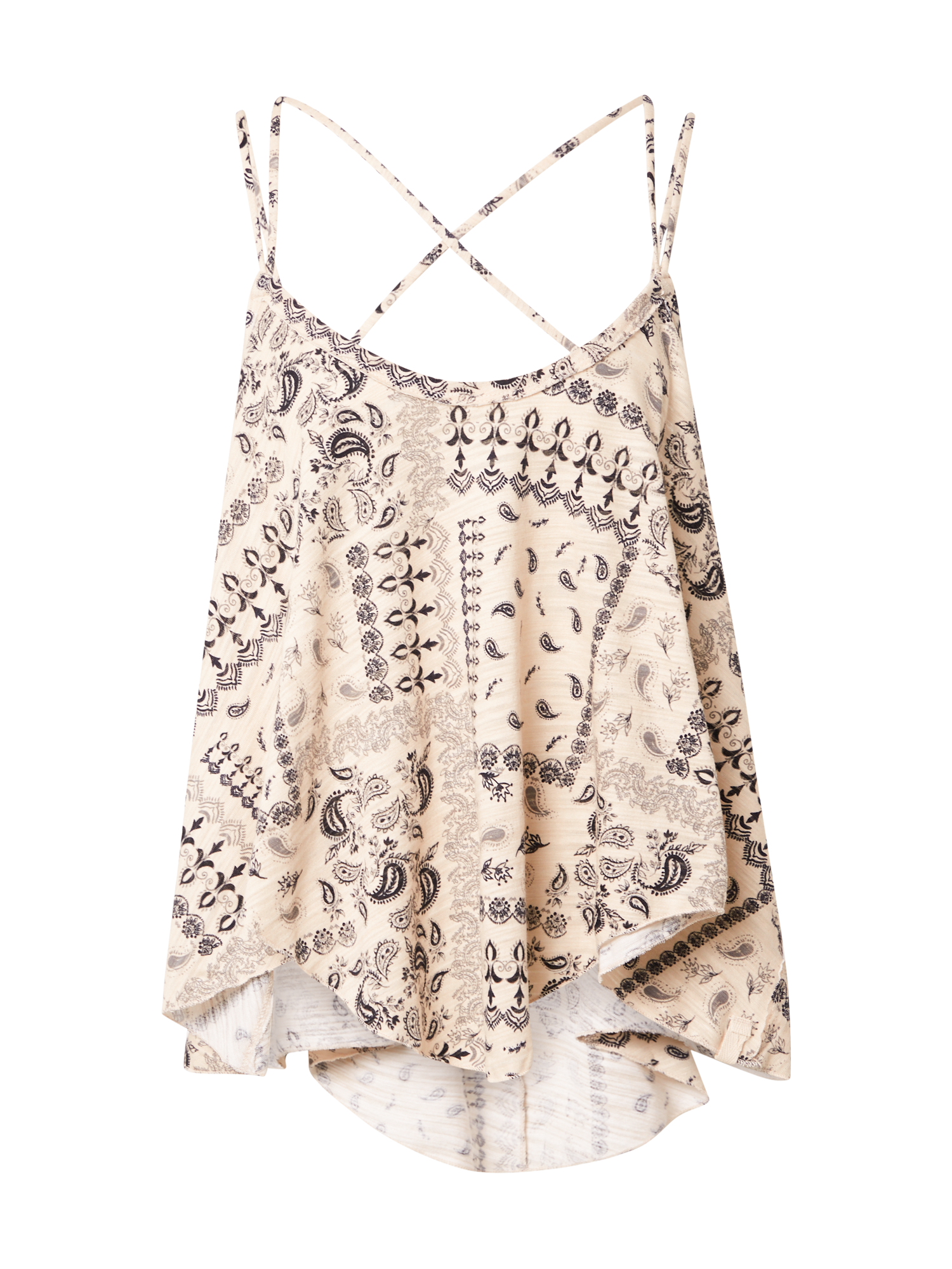 Donna Abbigliamento Free People Camicia da donna HEY GIRL in Beige Donna Abbigliamento Free People Camicia da donna HEY GIRL in Beige