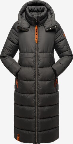 NAVAHOO Χειμερινό παλτό σε γκρι: μπροστά