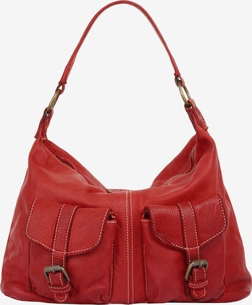 Cabas Cluty en rouge : devant