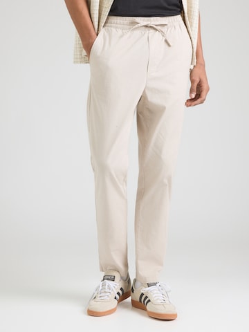 Only & Sons Tapered Pants 'ONSREID' in Beige: front