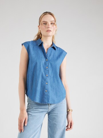 JDY Blouse 'JDYKAI' in Blauw: voorkant