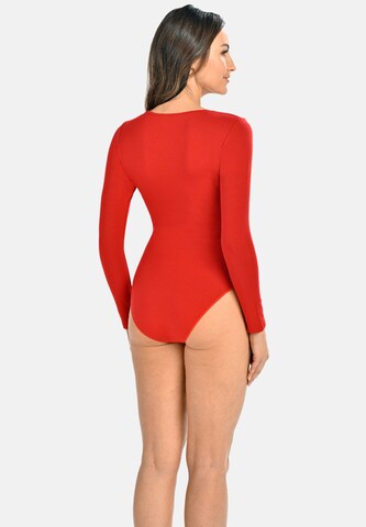 Body a maglietta di TEYLI in rosso