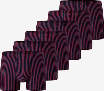 SCHIESSER Boxershorts '95/5 Essentials Organic Cotton' in Rood: voorkant