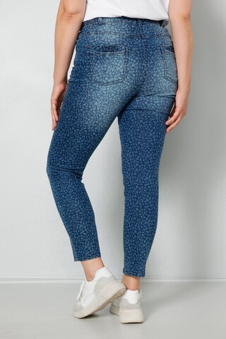 MIAMODA Slimfit Jeans in Blauw