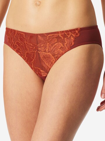 Slip ' Unique Premium ' SCHIESSER en orange : devant