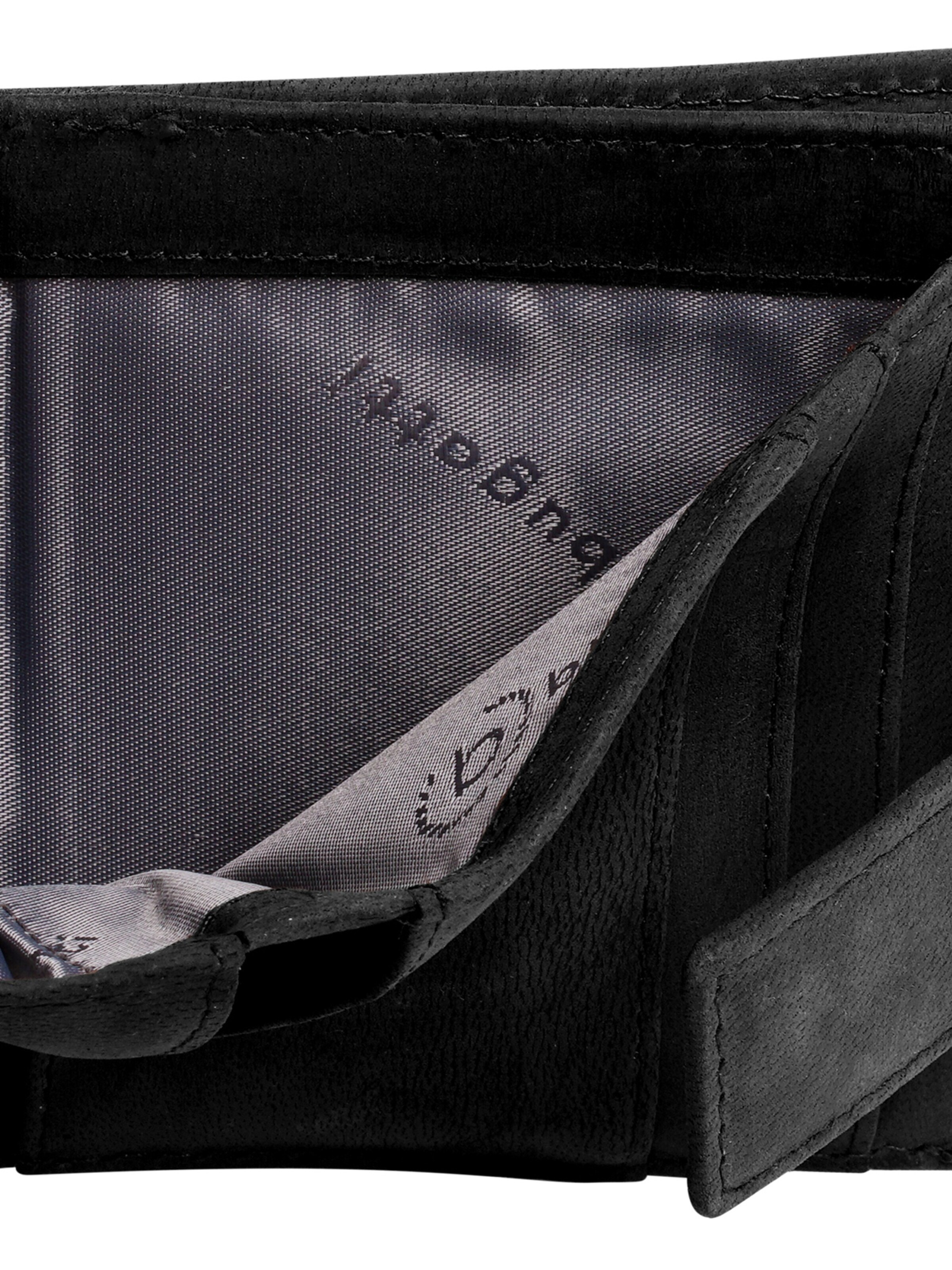 Porte-monnaies 'LUCA' bugatti en noir