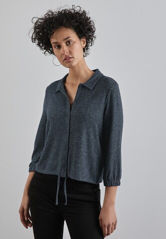 STREET ONE Strickjacke in Grün: Vorderseite