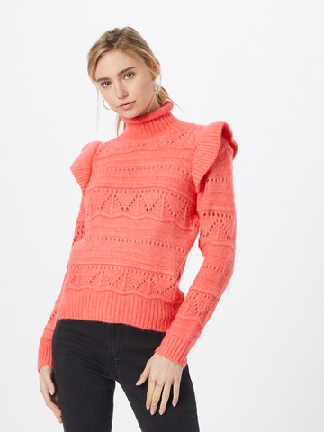 Pull-over 'CORALINE' YAS en orange : devant