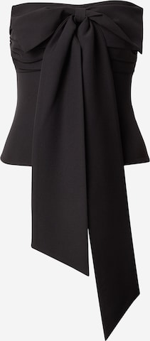 Haut millane en noir : devant