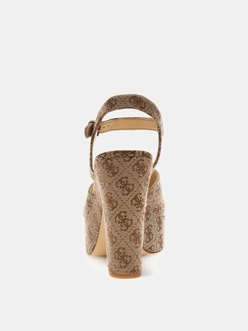 GUESS Strap Sandals in Beige