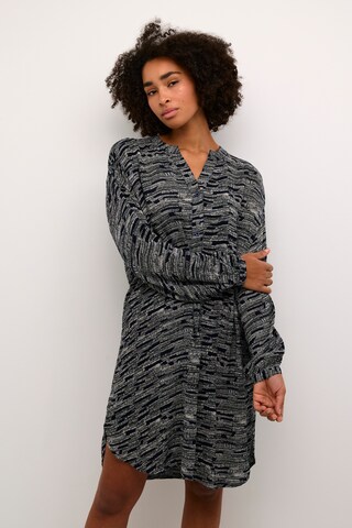 Kaffe Blousejurk 'Amber' in Blauw