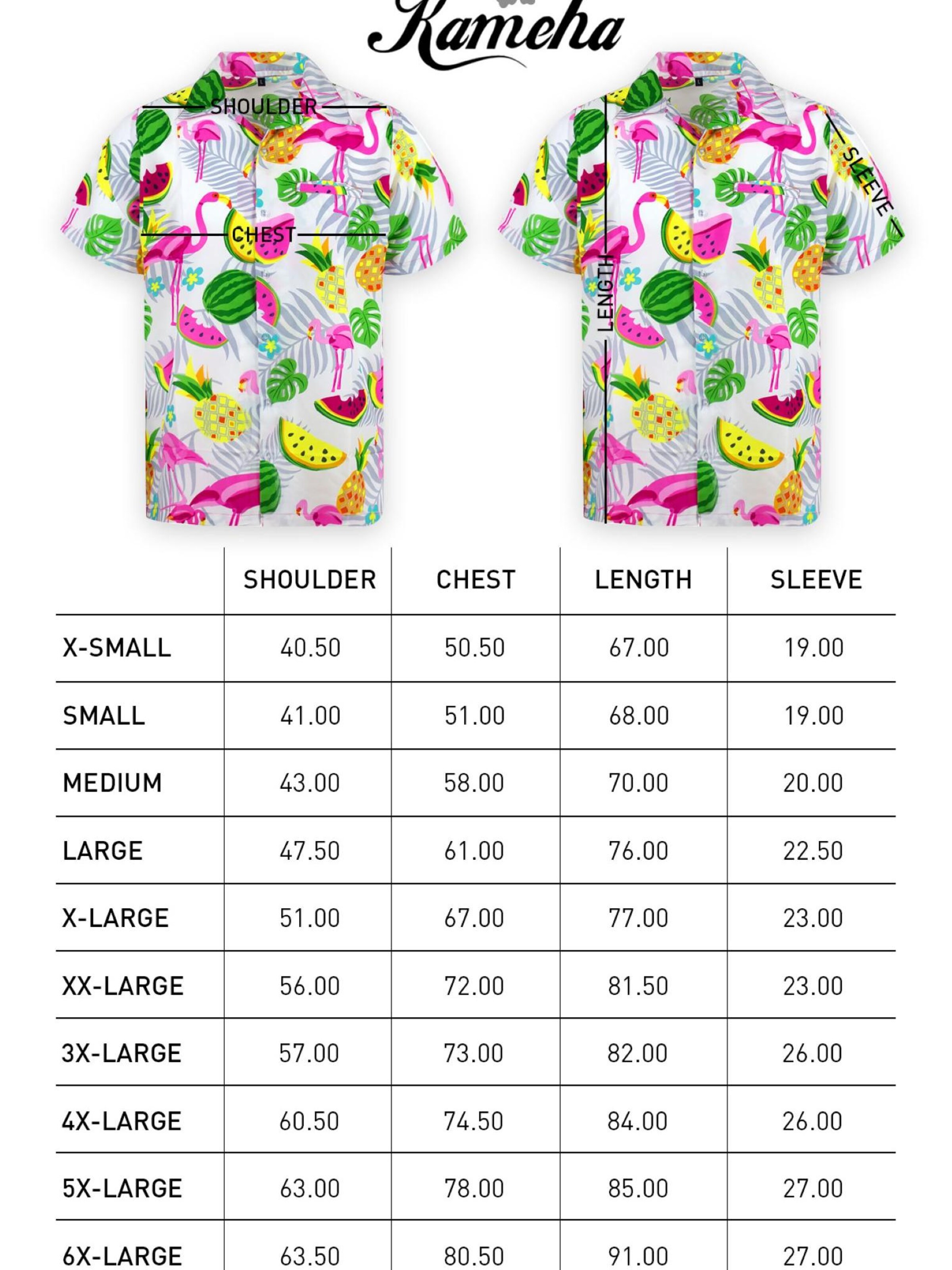 King Kameha Shirt 'Flamingo Melone'‌‌‌‌‌‌‌ in Weiß
