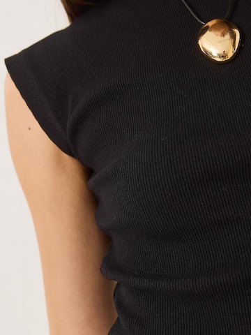 Bianco Lucci Top in Zwart