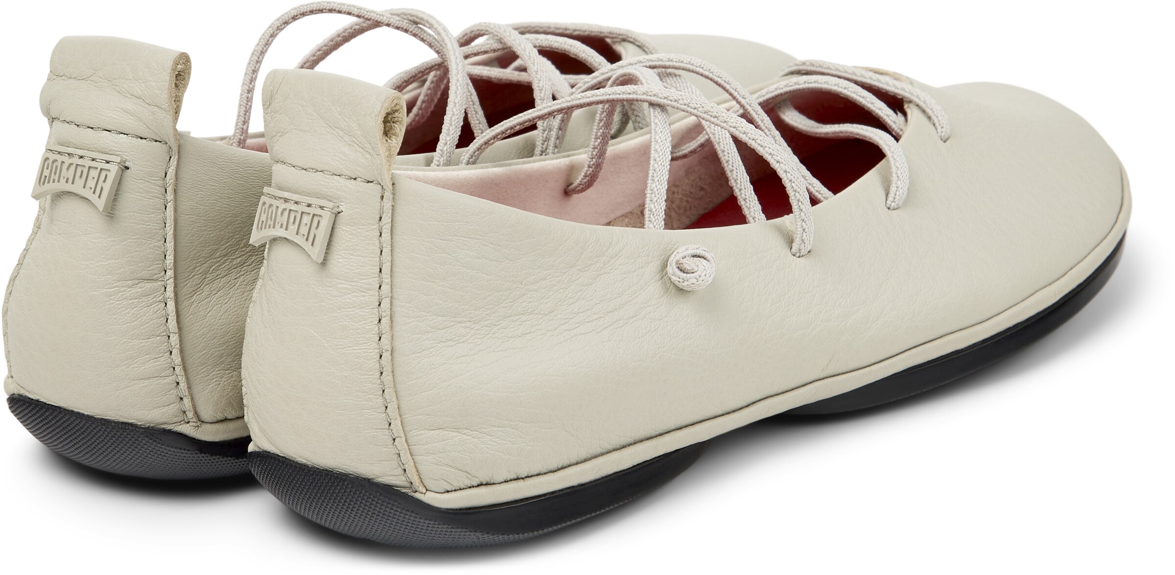 Ballerina con cinturino ' Right Nina ' di CAMPER in beige