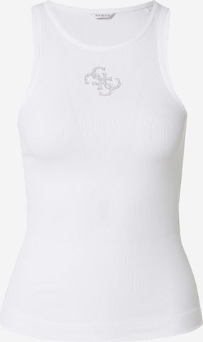 Top 'Guendalina' di GUESS in bianco: frontale