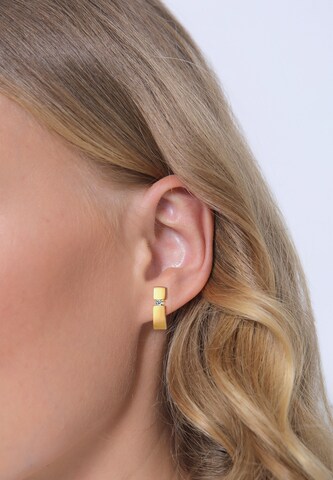 Elli DIAMONDS Earrings in Gold: front