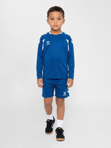 Hummel Regular Sports trousers in Blue: front