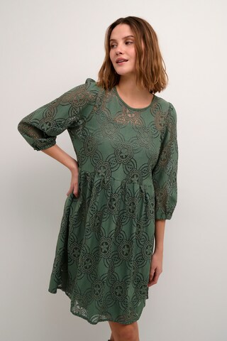 Robe 'Paula' Kaffe en vert : devant