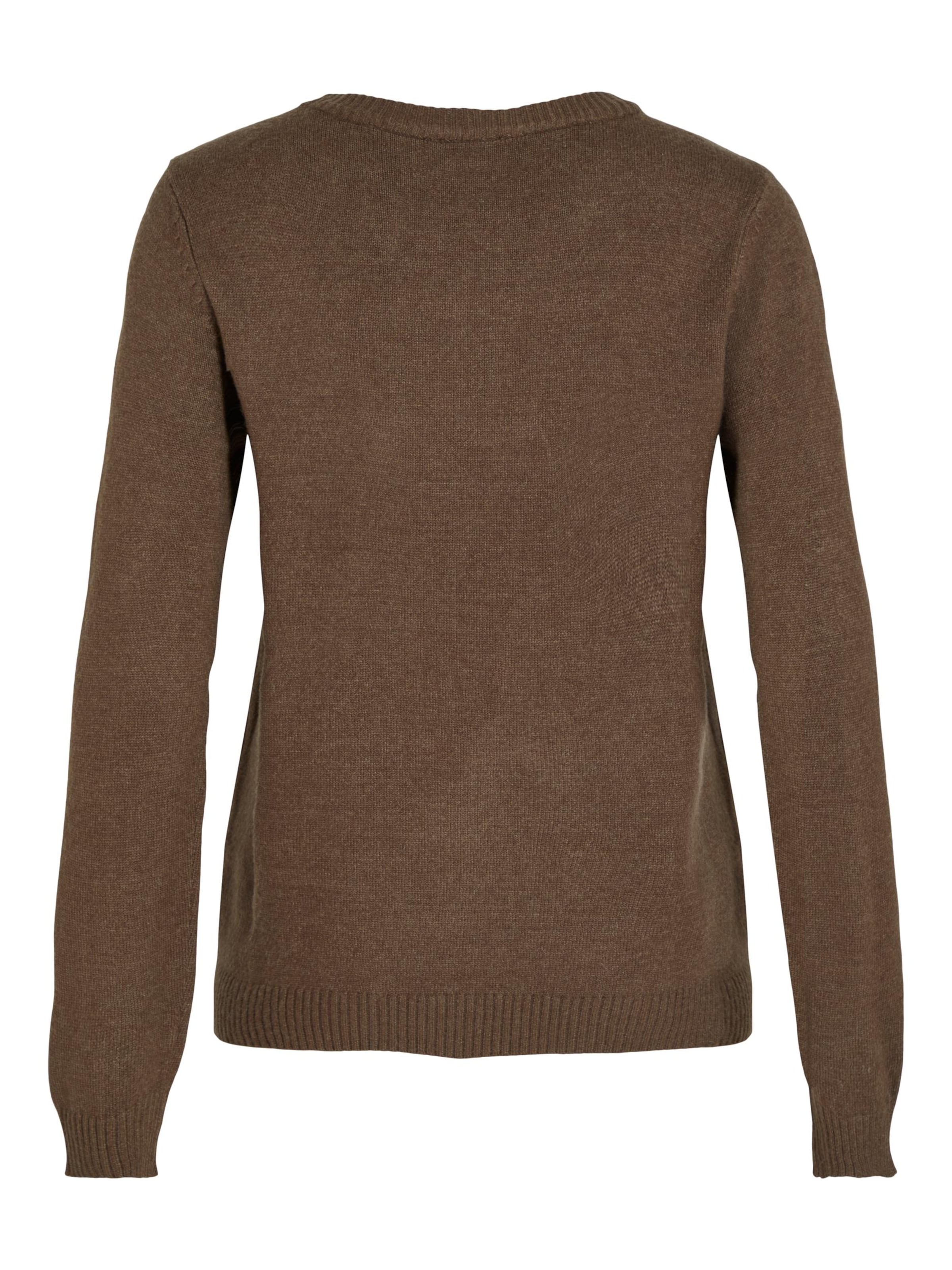 VILA Svetr 'VIRil' – hnědá