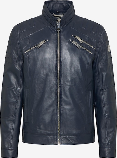 Carlo Colucci Veste mi-saison 'Joker' en bleu marine, Vue avec produit