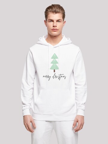 Sweat-shirt F4NT4STIC en blanc : devant