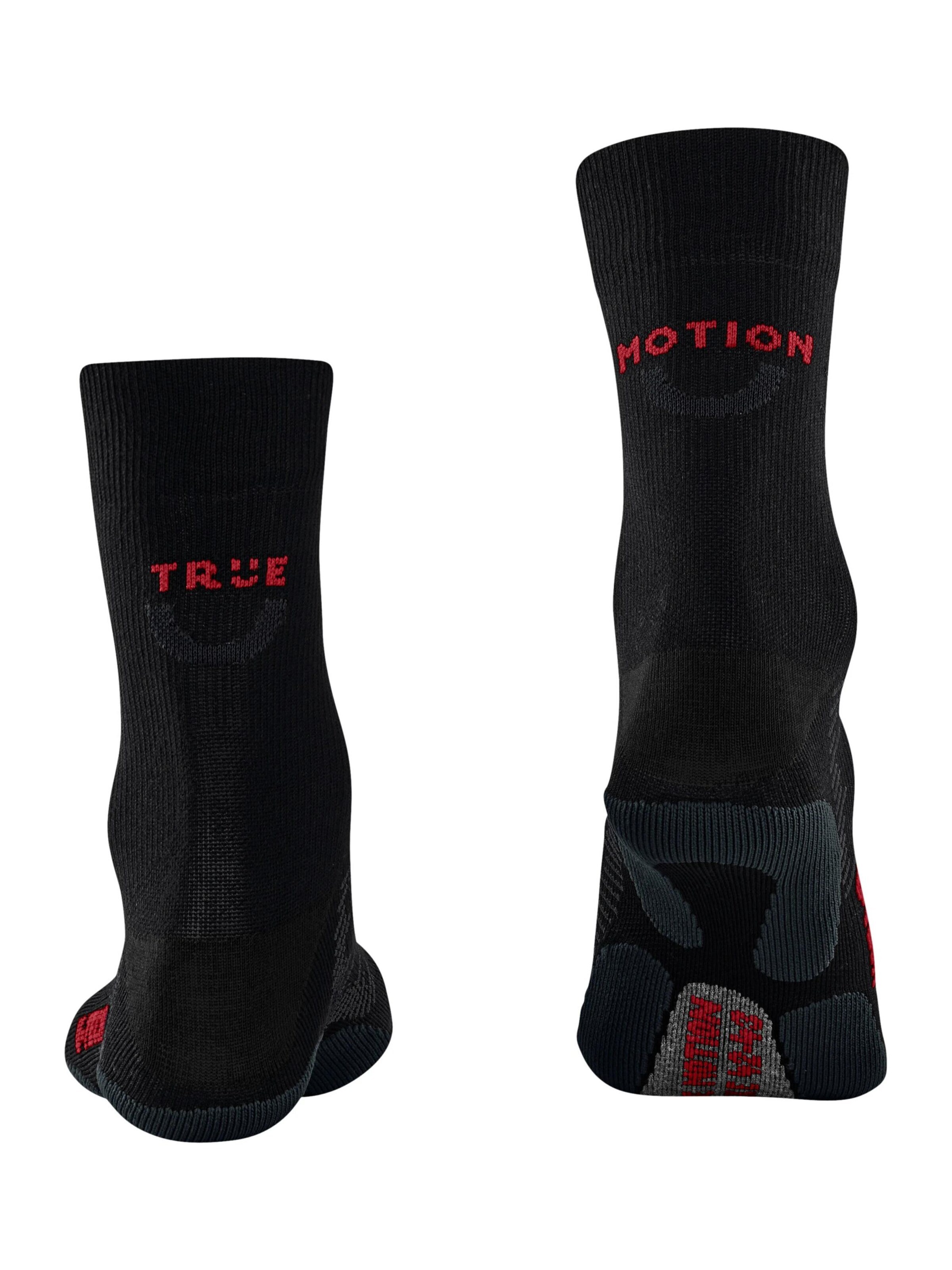 FALKE Athletic Socks 'RU True Motion' in Black