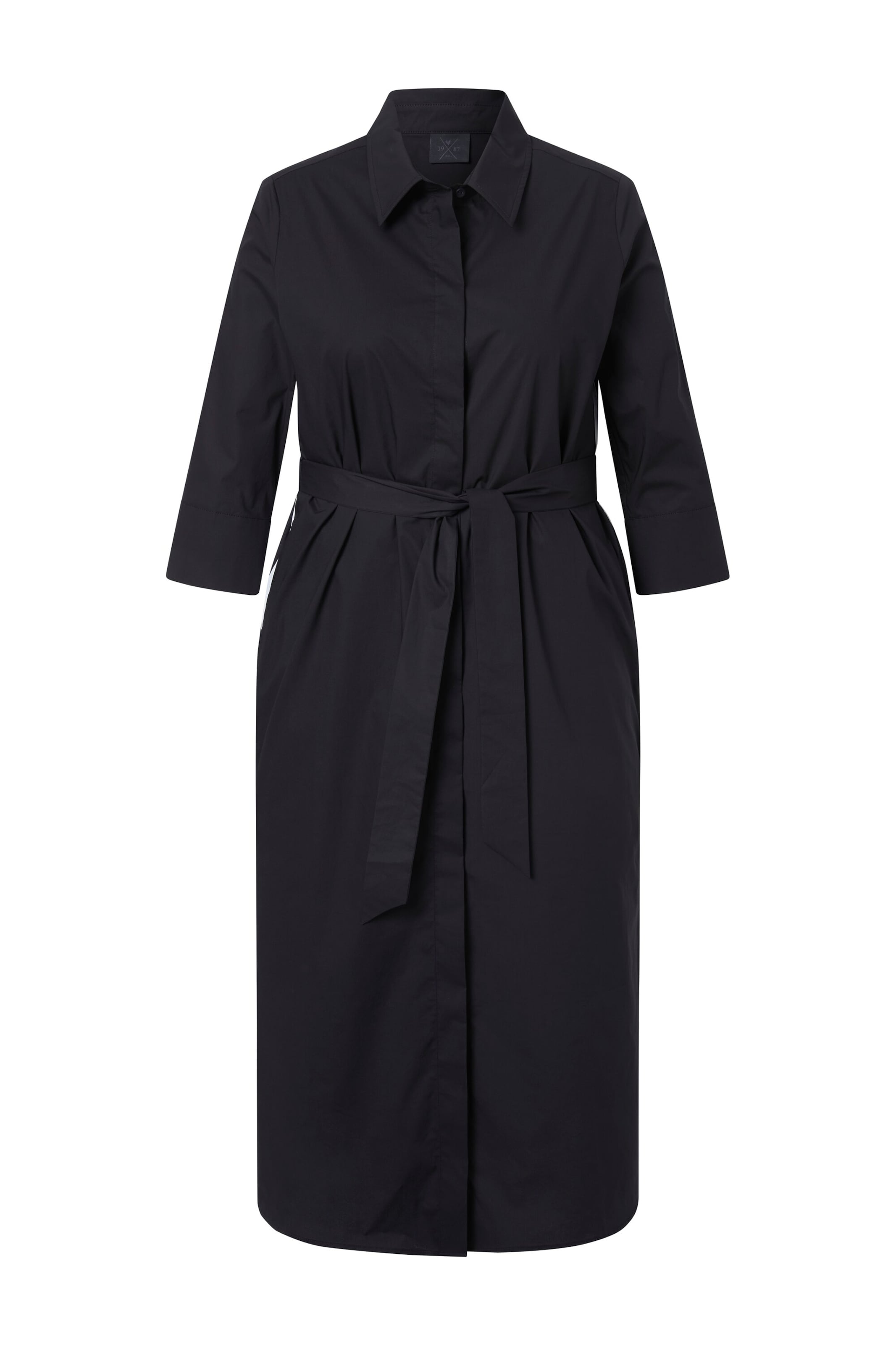 Ulla Popken Dress in Black: front