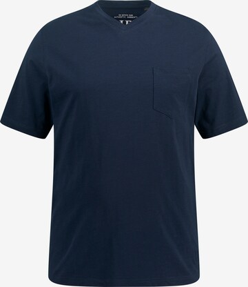 T-Shirt JP1880 en bleu : devant