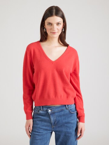 CATWALK JUNKIE Sweater 'TULIPS' in Red: front
