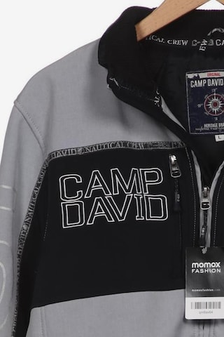 CAMP DAVID Jacket & Coat in L in Grey