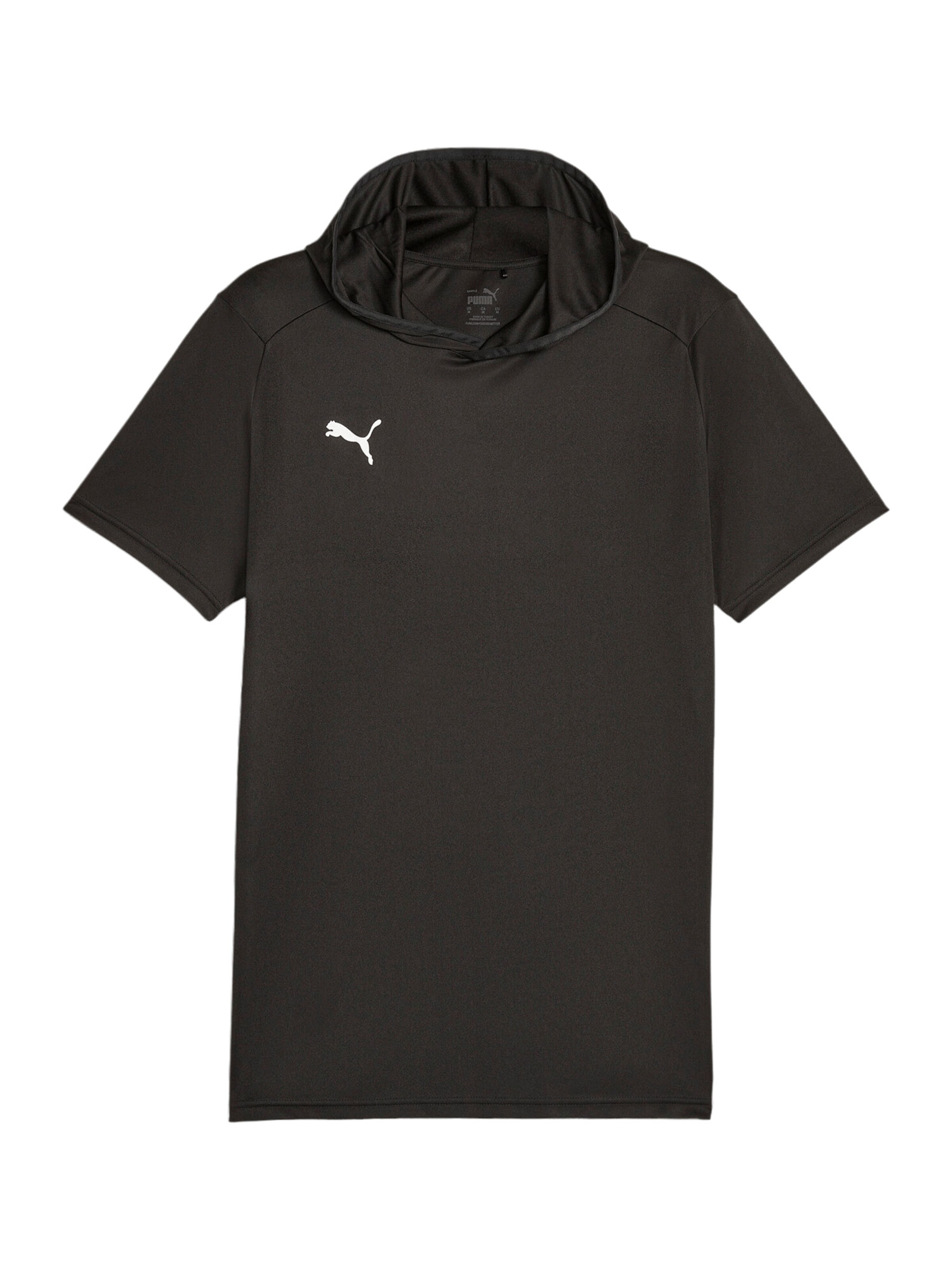 PUMA Funktionsshirt 'Hoops Team Shooting' in Schwarz: Vorderseite