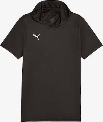 PUMA Funktionsshirt 'Hoops Team Shooting' in Schwarz: Vorderseite