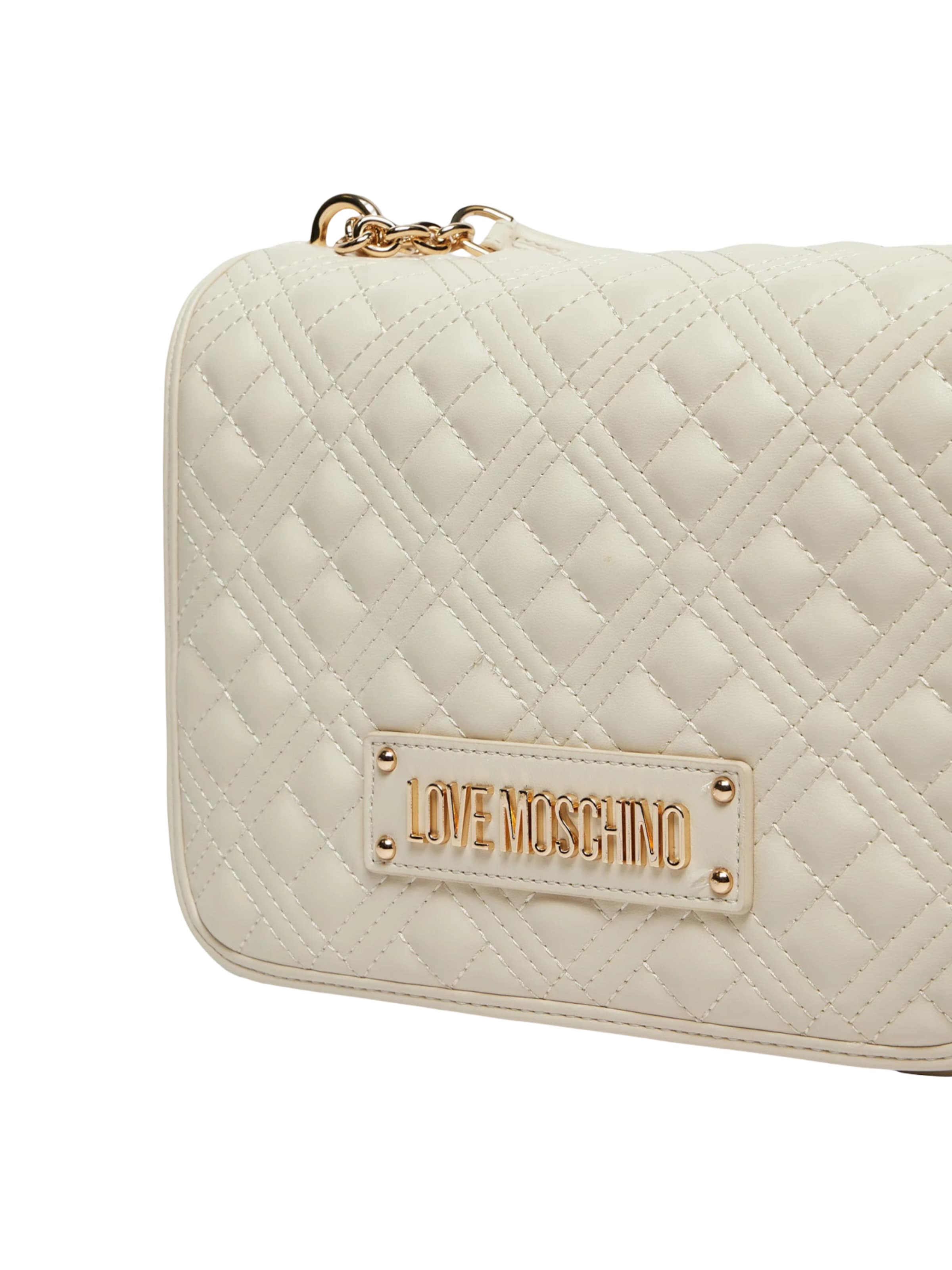 Borsa a spalla 'QUILTED PU JC4000PP1' di Love Moschino in beige
