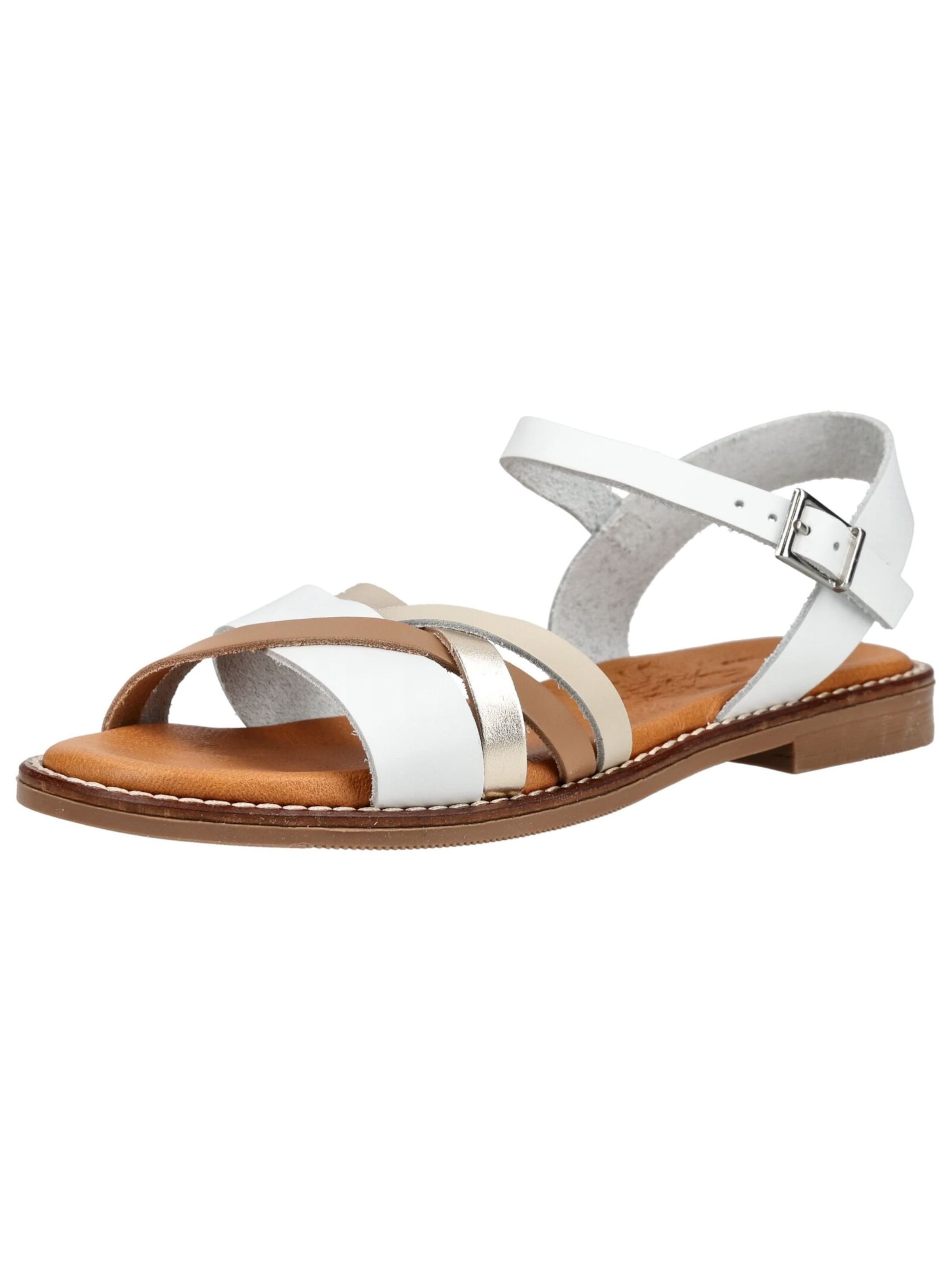 Oh! My Sandals Sandale in Weiß: Vorderseite