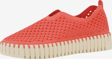 Slip on 'TULIP' ILSE JACOBSEN en rouge : devant