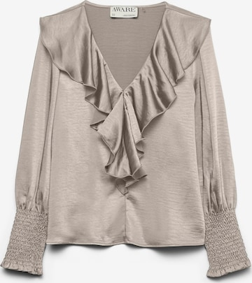 VERO MODA Blouse in Beige: front