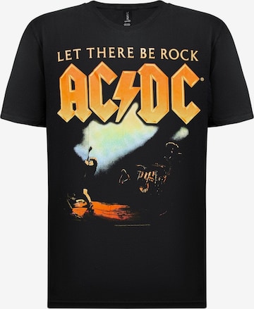 T-Shirt 'AC/DC - Let there be rock T-Shirt' AC/DC en noir : devant