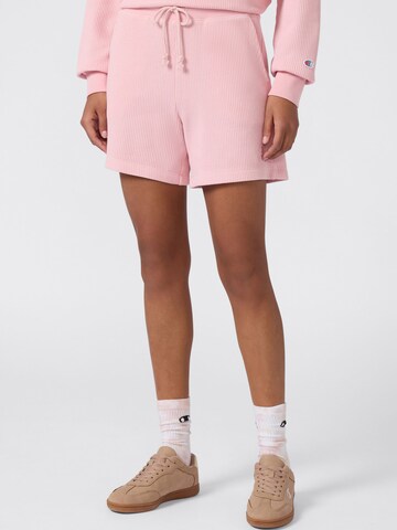 Champion Authentic Athletic Apparel Normální Kalhoty – pink: přední strana