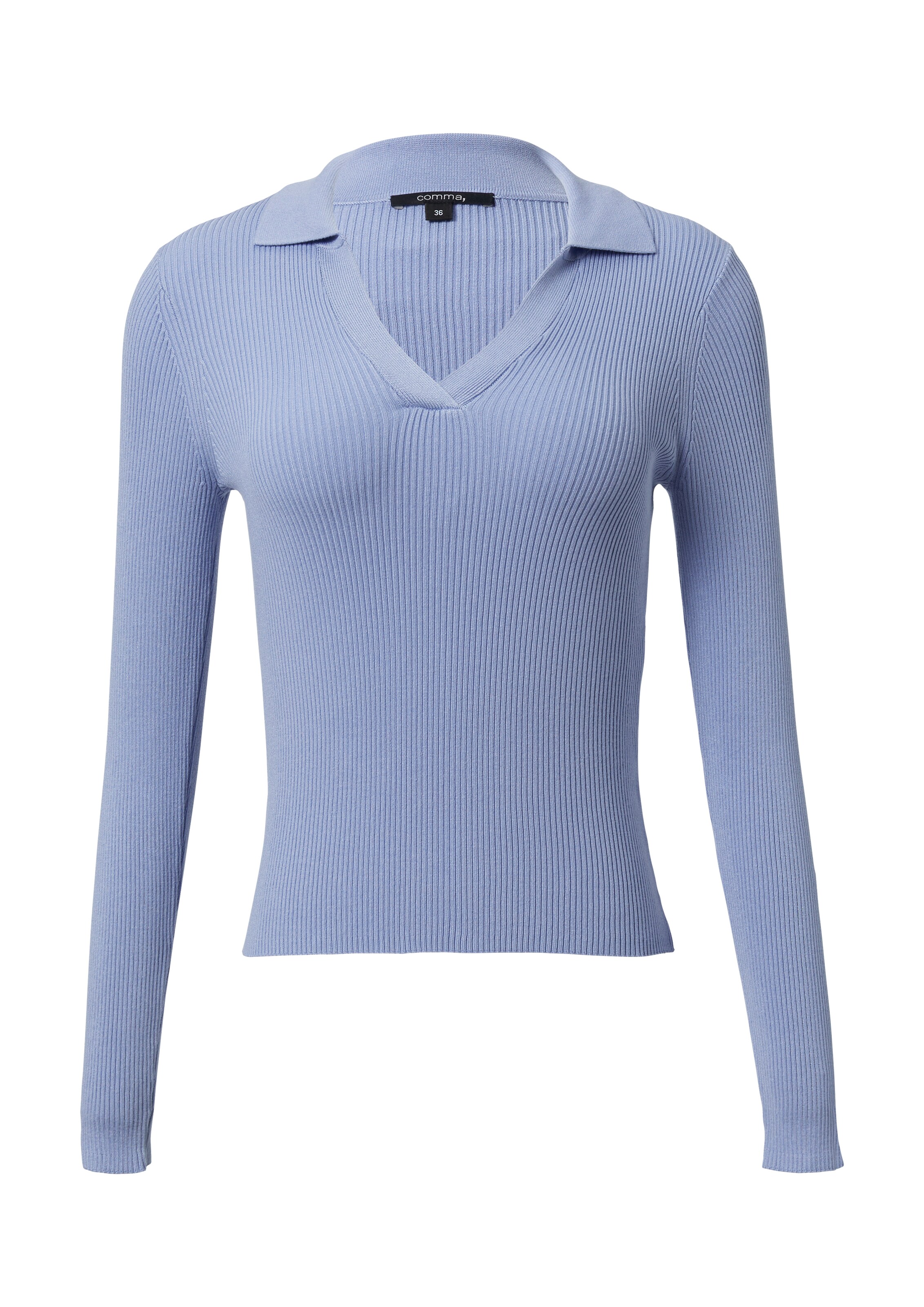 COMMA Pullover in Blau: Vorderseite