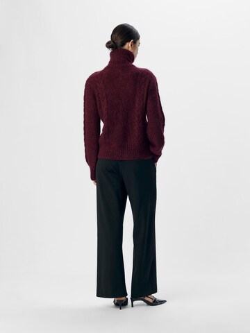 OBJECT Knit cardigan in Red