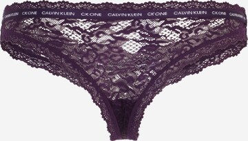 Calvin Klein Underwear Tangá - fialová